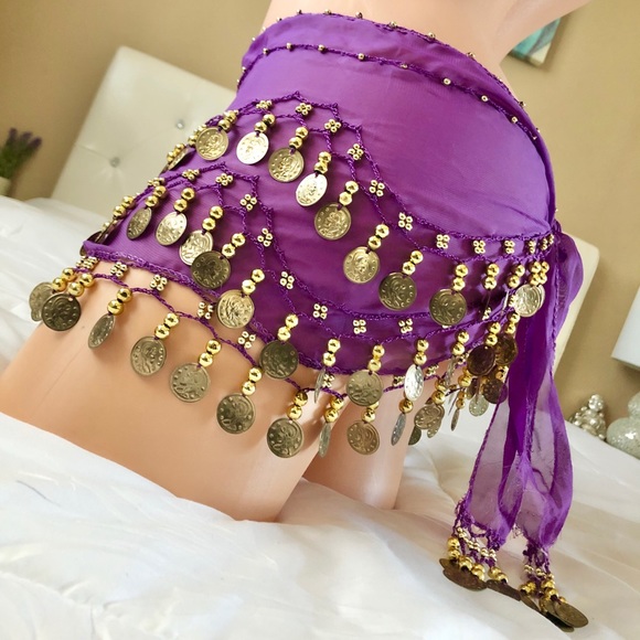 SEXY belly dancer coin skirt - Picture 6 of 6